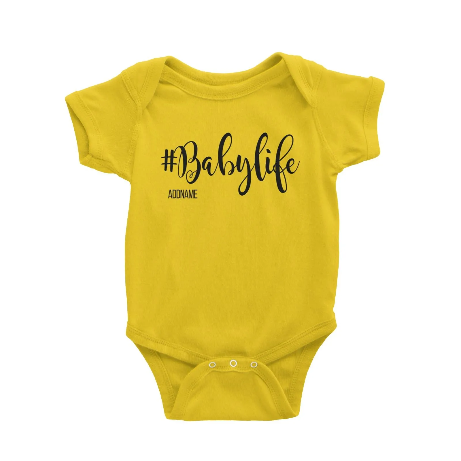 Baby Life Hashtag Baby Romper