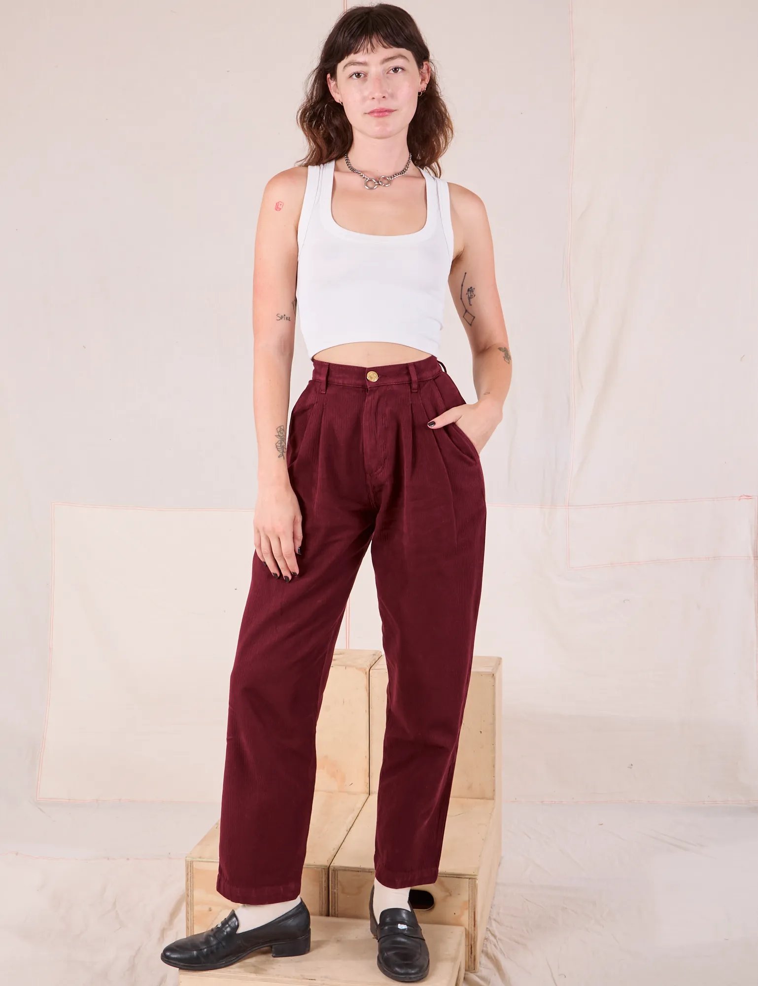 Heritage Trousers - Red Wine