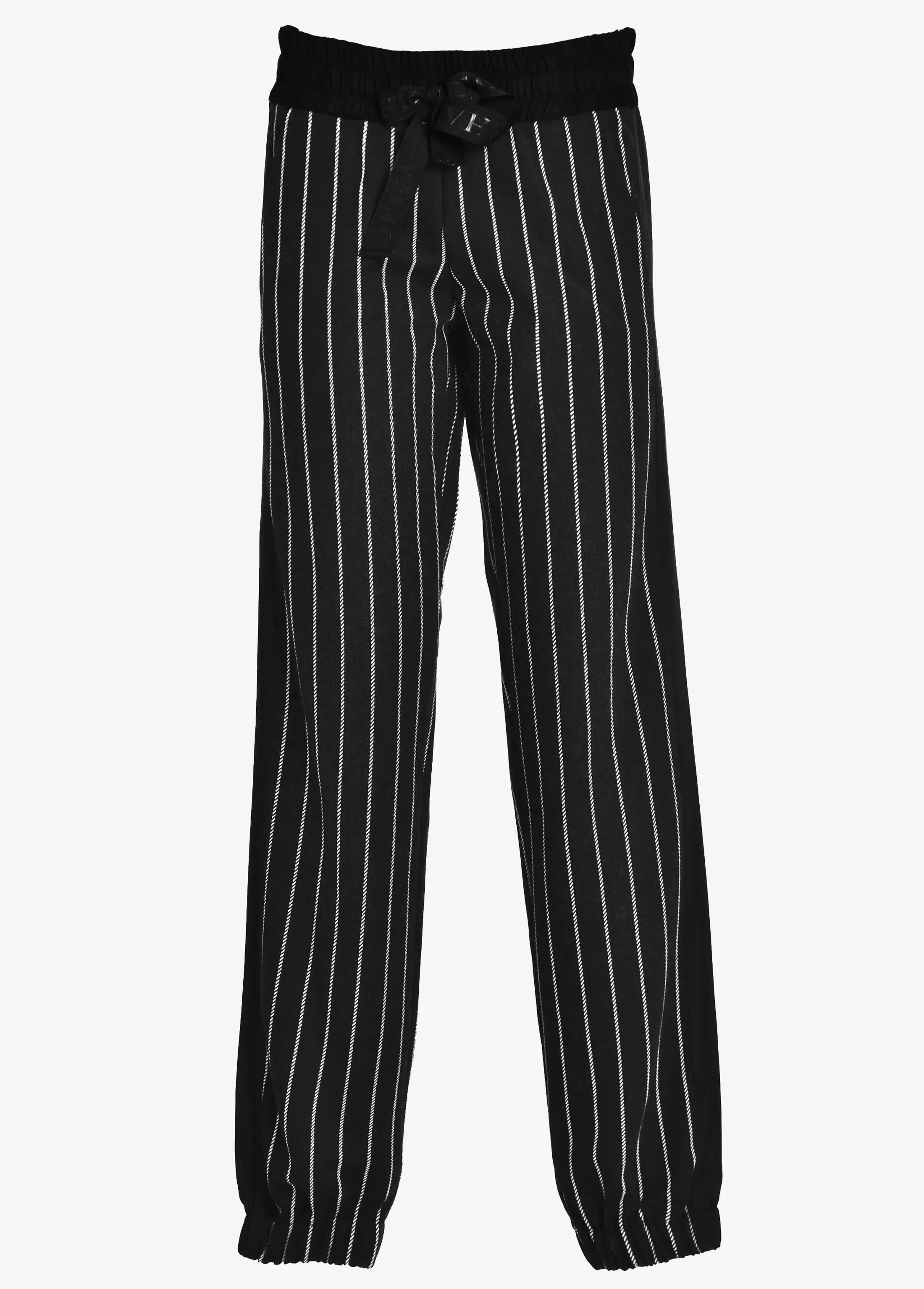 Pinstriped jogger