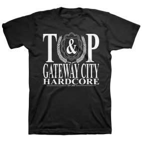 Time and Pressure "College" Black T-Shirt